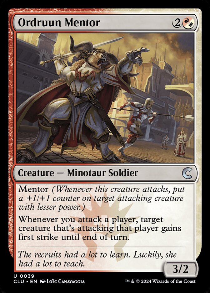 Ordruun Mentor (39) - Ravnica: Clue Edition (CLU)