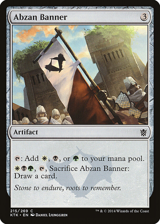 Abzan Banner (215) - Khans of Tarkir (KTK)