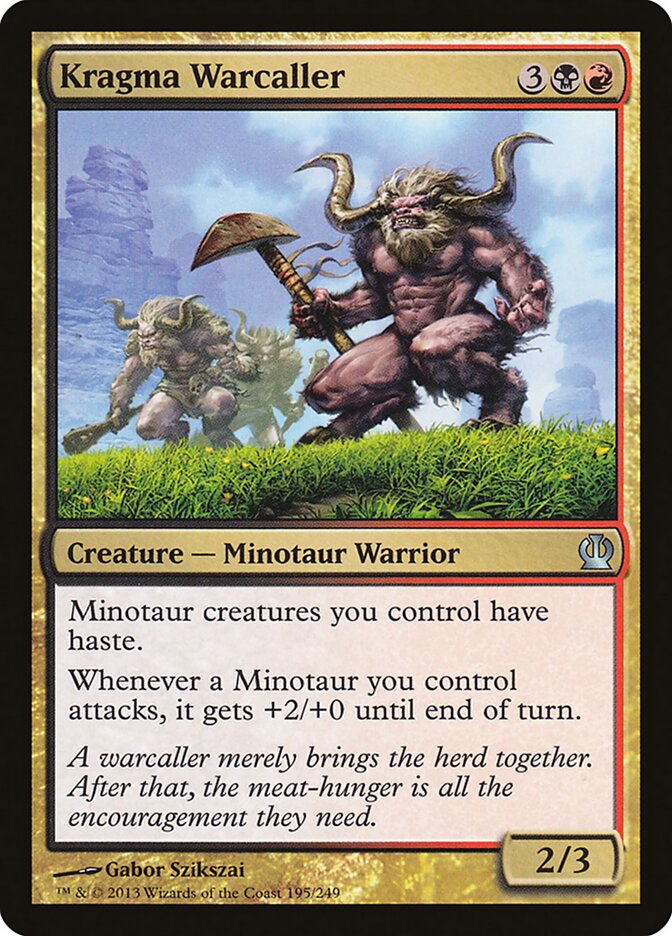 Kragma Warcaller (195) - Theros (THS)