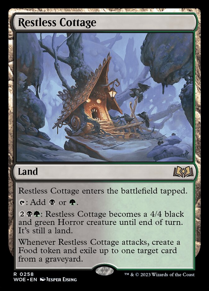 Restless Cottage (258) - Wilds of Eldraine (WOE)