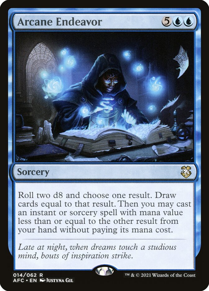 Arcane Endeavor (14) - Forgotten Realms Commander (AFC)