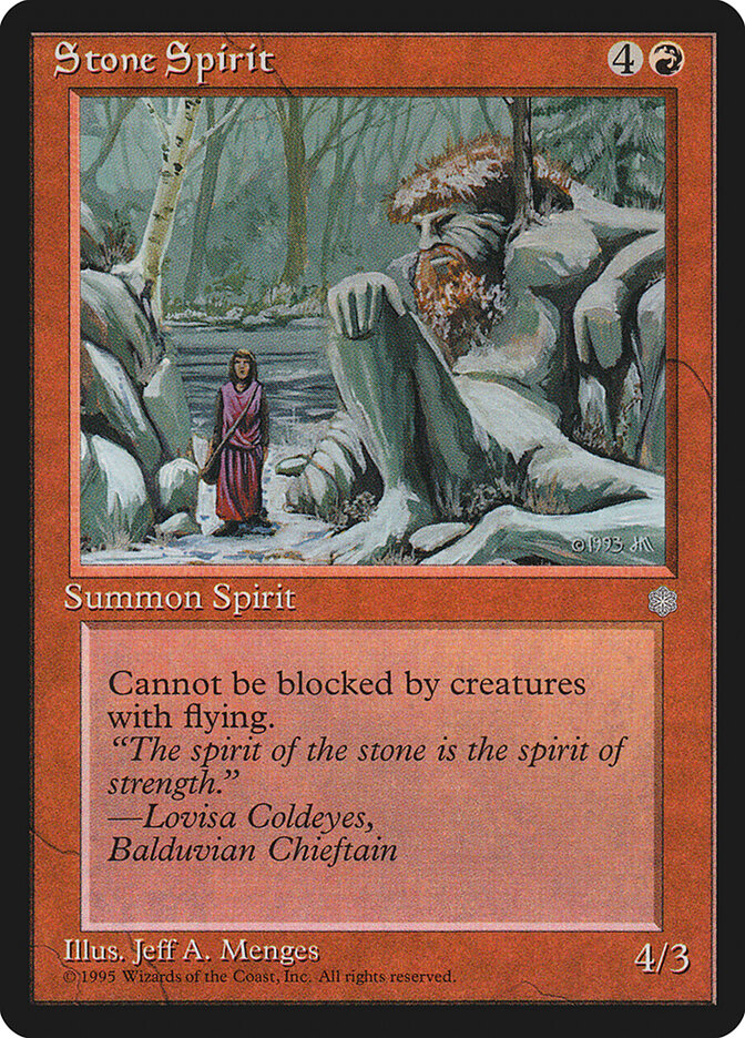 Stone Spirit (218) - Ice Age (ICE)
