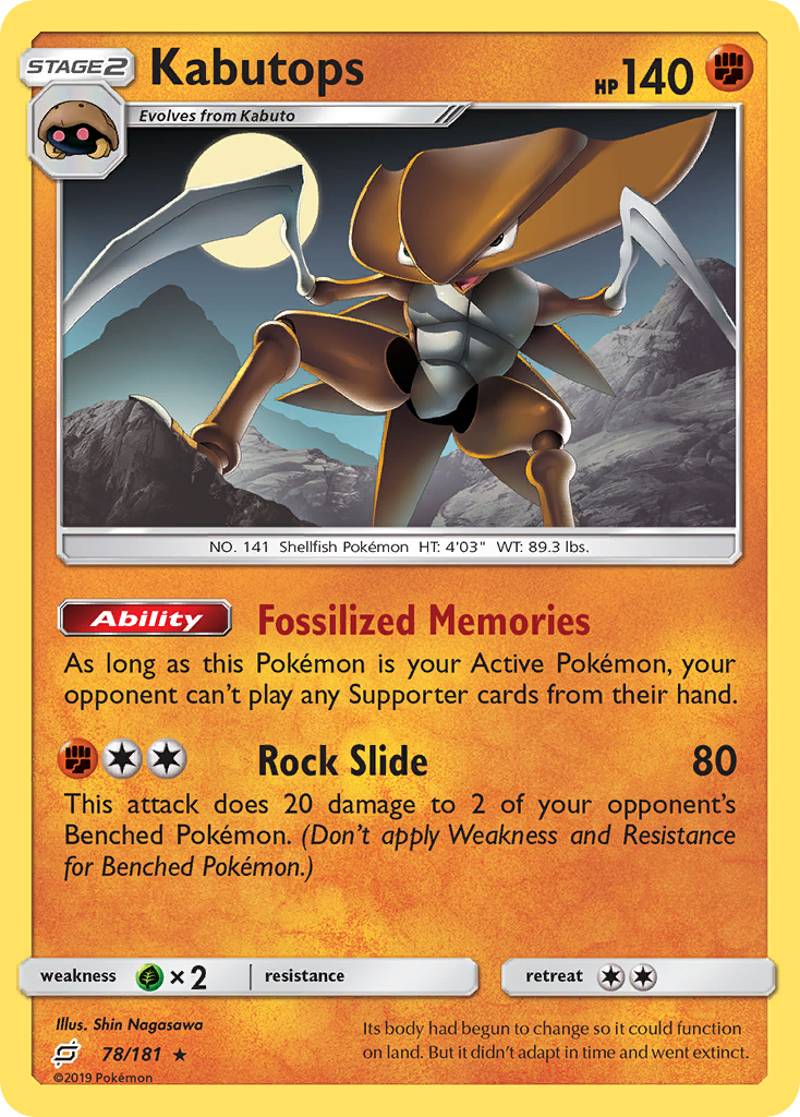 Kabutops (78/181) - Team Up (TEU)