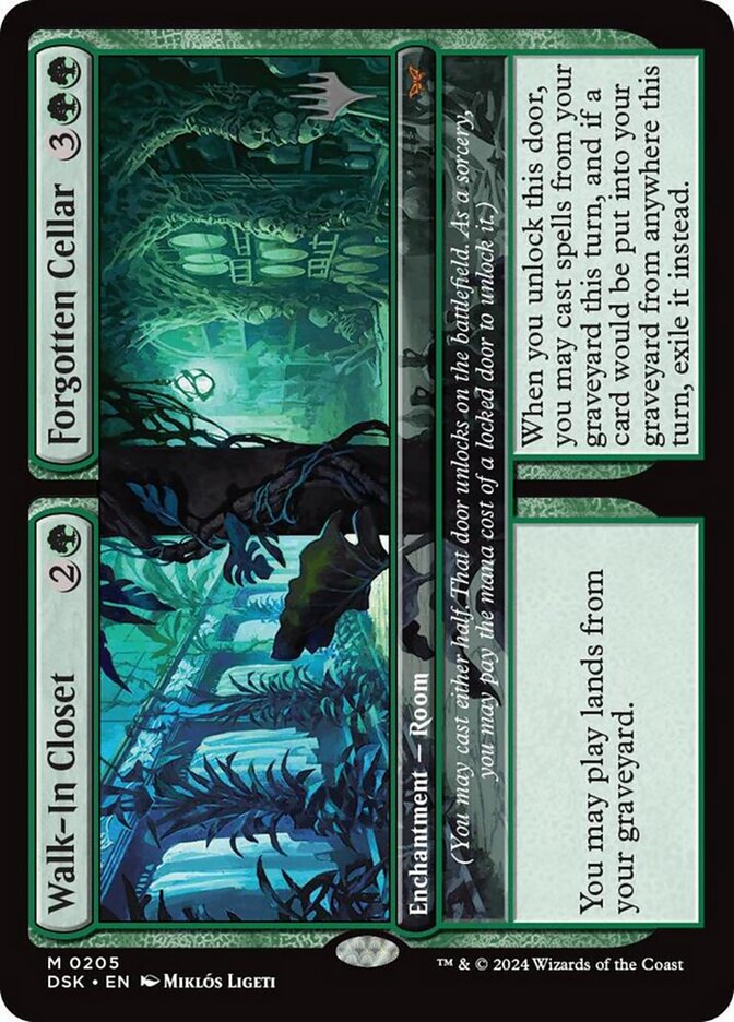 Walk-In Closet // Forgotten Cellar (205p) - Duskmourn: House of Horror Promos (PDSK)