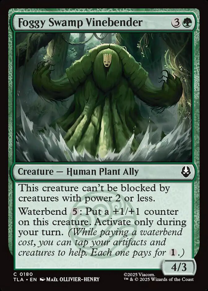 Foggy Swamp Vinebender (180) - Avatar: The Last Airbender (TLA)