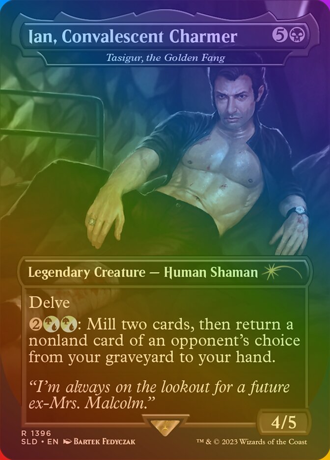 Ian, Convalescent Charmer - Tasigur, the Golden Fang - Secret Lair Drop (SLD)