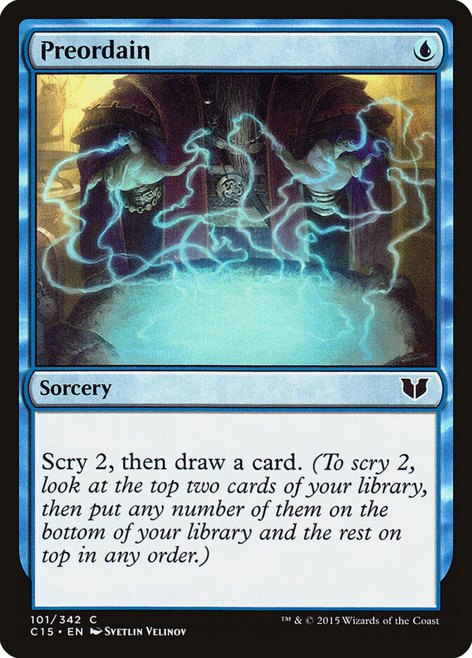 Preordain (101) - Commander 2015 (C15)