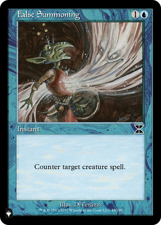 False Summoning - The List (PLST)