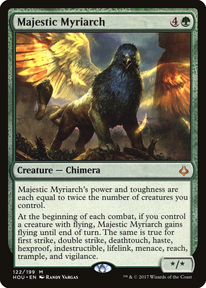 Majestic Myriarch (122) - Hour of Devastation (HOU)