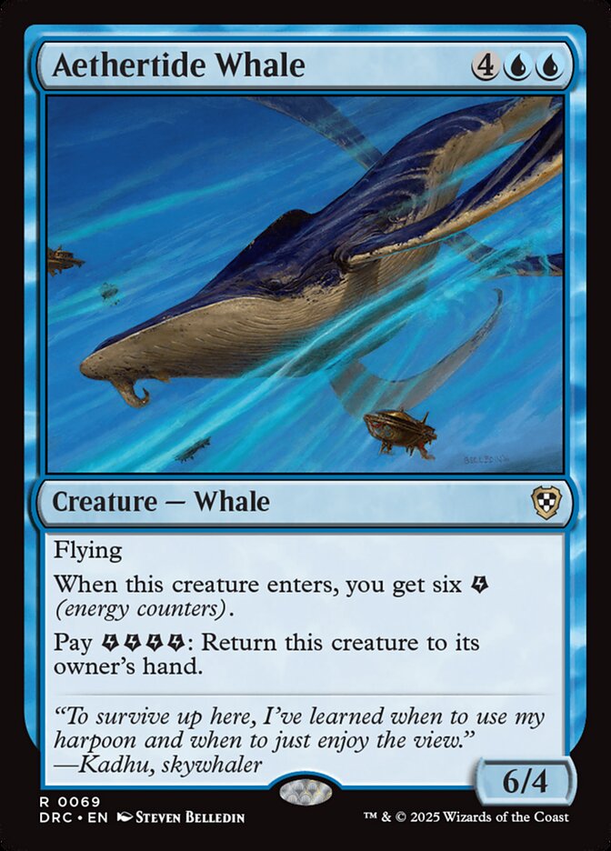 Aethertide Whale - Aetherdrift Commander (DRC)
