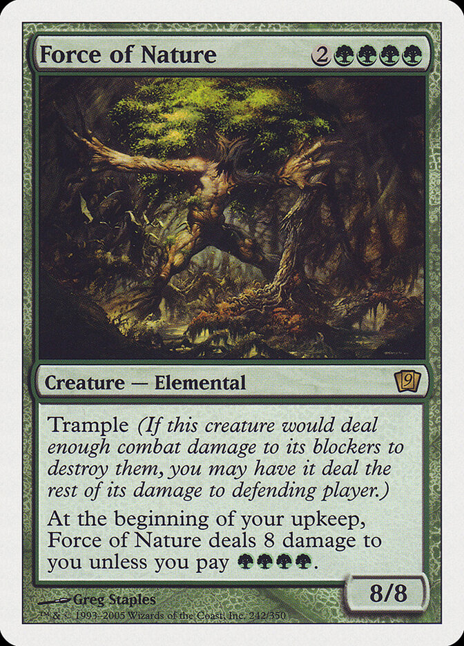 Force of Nature (242) - Ninth Edition (9ED)