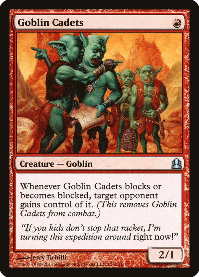 Goblin Cadets (125) - Commander 2011 (CMD)