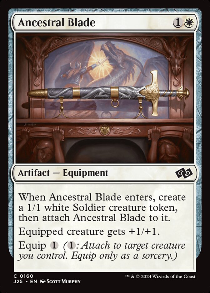 Ancestral Blade (160) - Foundations Jumpstart (J25)