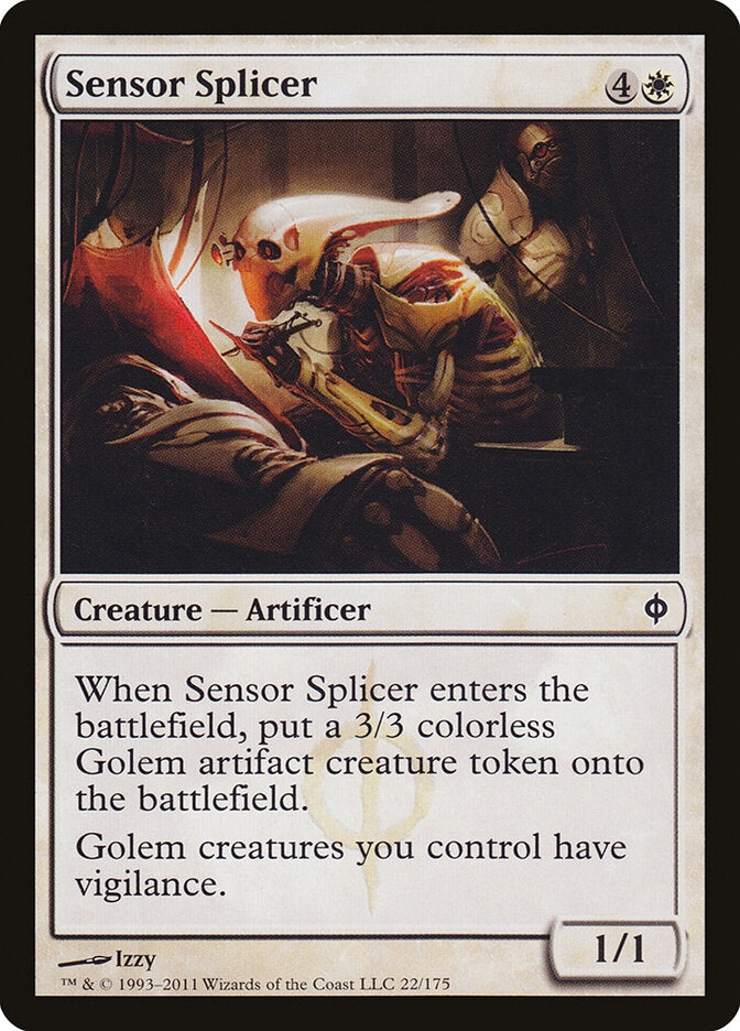 Sensor Splicer (22) - New Phyrexia (NPH)