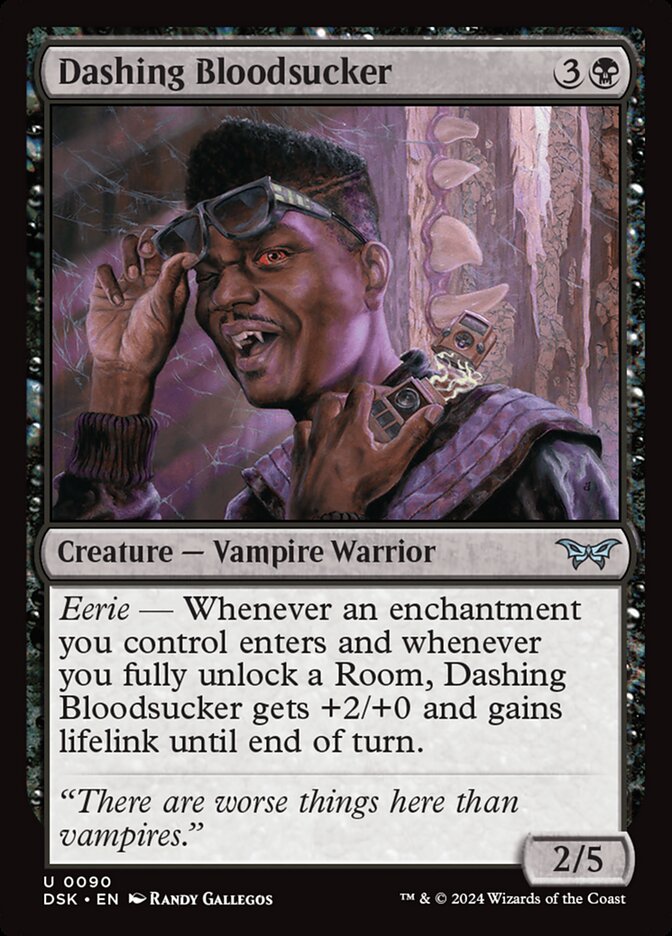 Dashing Bloodsucker (90) - Duskmourn: House of Horror (DSK)
