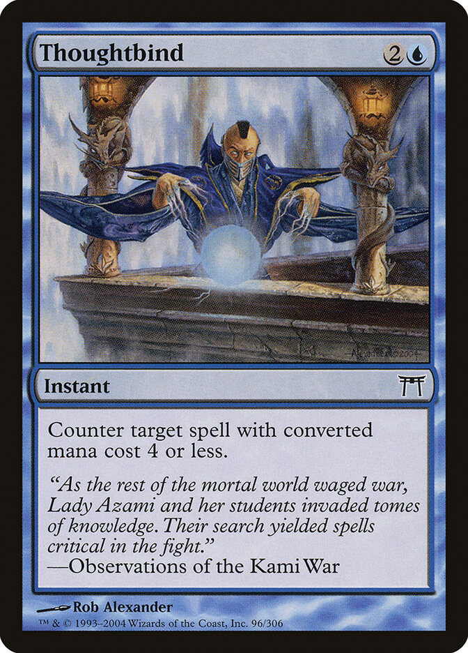 Thoughtbind (96) - Champions of Kamigawa (CHK)