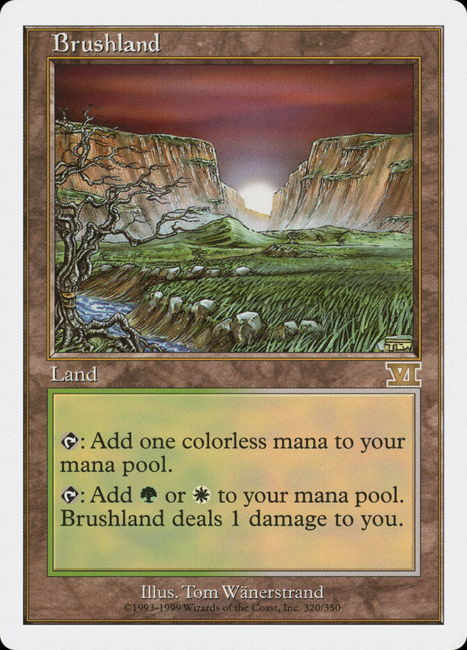 Brushland (320) - Classic Sixth Edition (6ED)