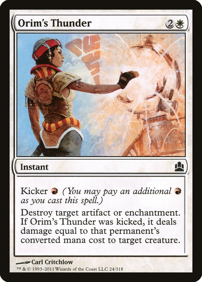 Orim's Thunder (24) - Commander 2011 (CMD)