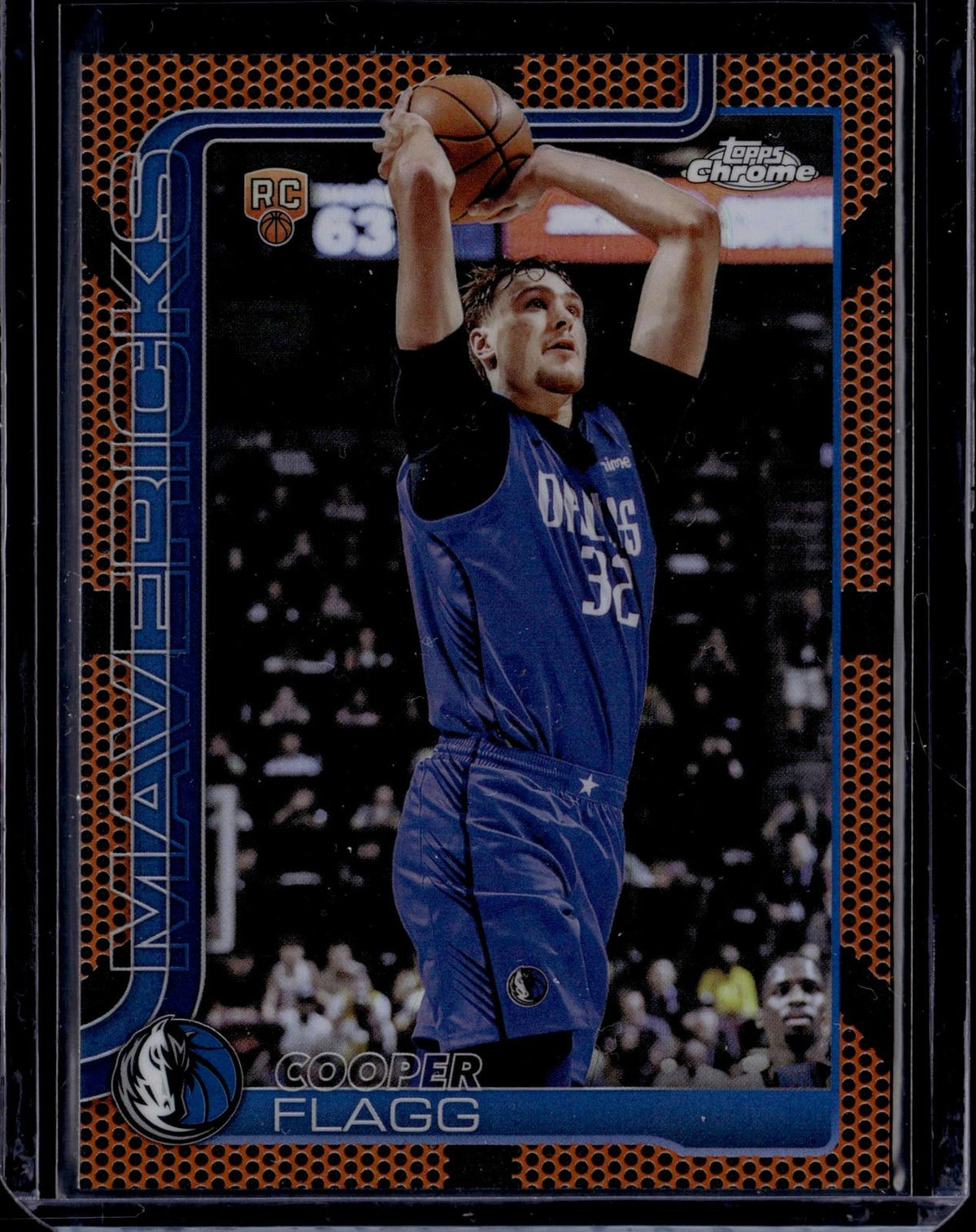 2025-26 Topps Chrome #251 Cooper Flagg Basketball Refractor