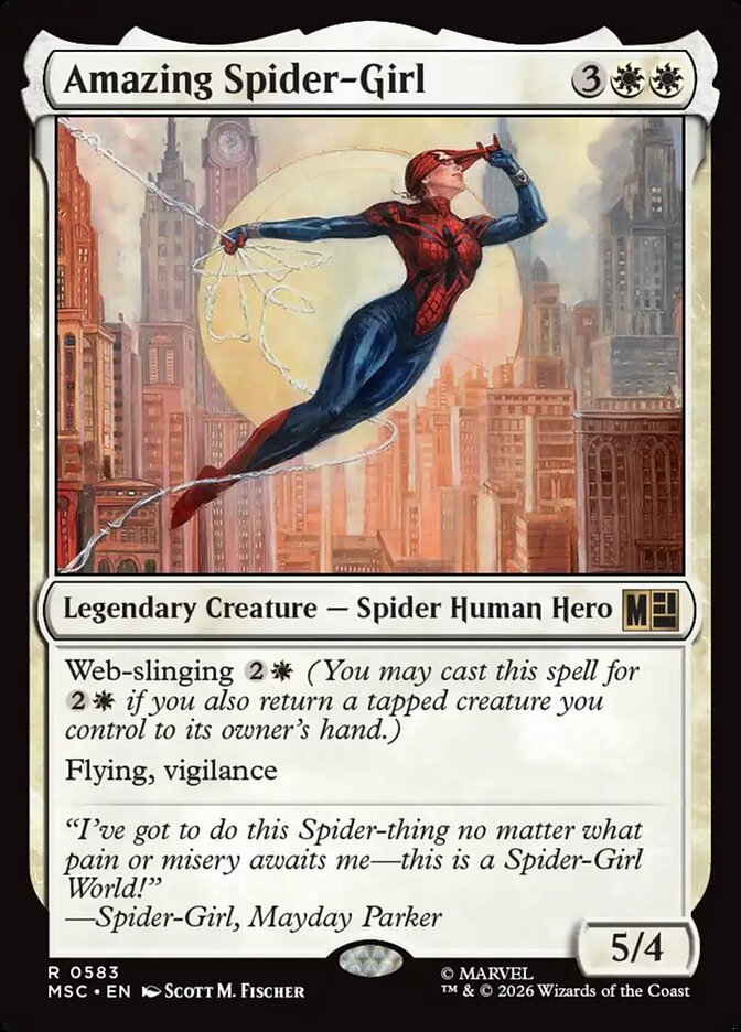 Amazing Spider-Girl (583) - Marvel Super Heroes Commander (MSC)