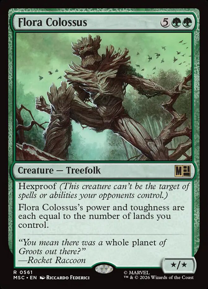 Flora Colossus (561) - Marvel Super Heroes Commander (MSC)