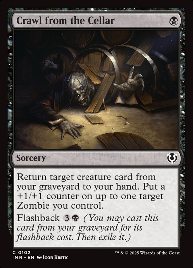 Crawl from the Cellar - Innistrad Remastered (INR)