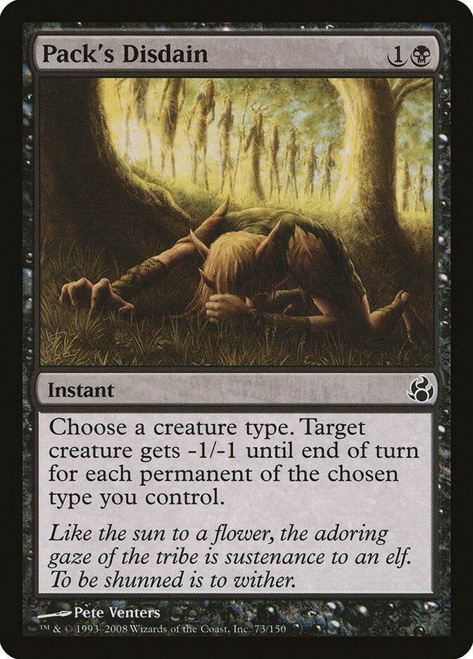 Pack's Disdain (73) - Morningtide (MOR)