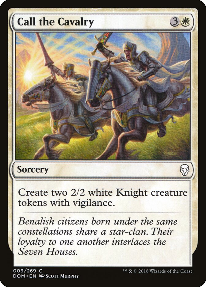 Call the Cavalry (9) - Dominaria (DOM)