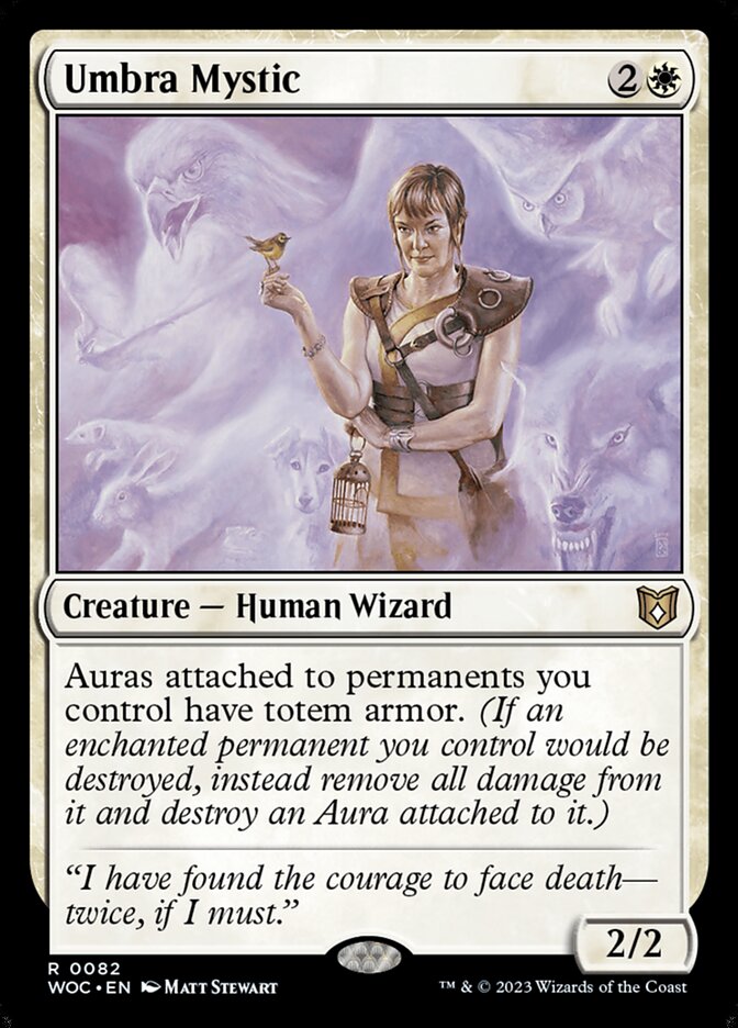 Umbra Mystic (82) - Wilds of Eldraine Commander (WOC)