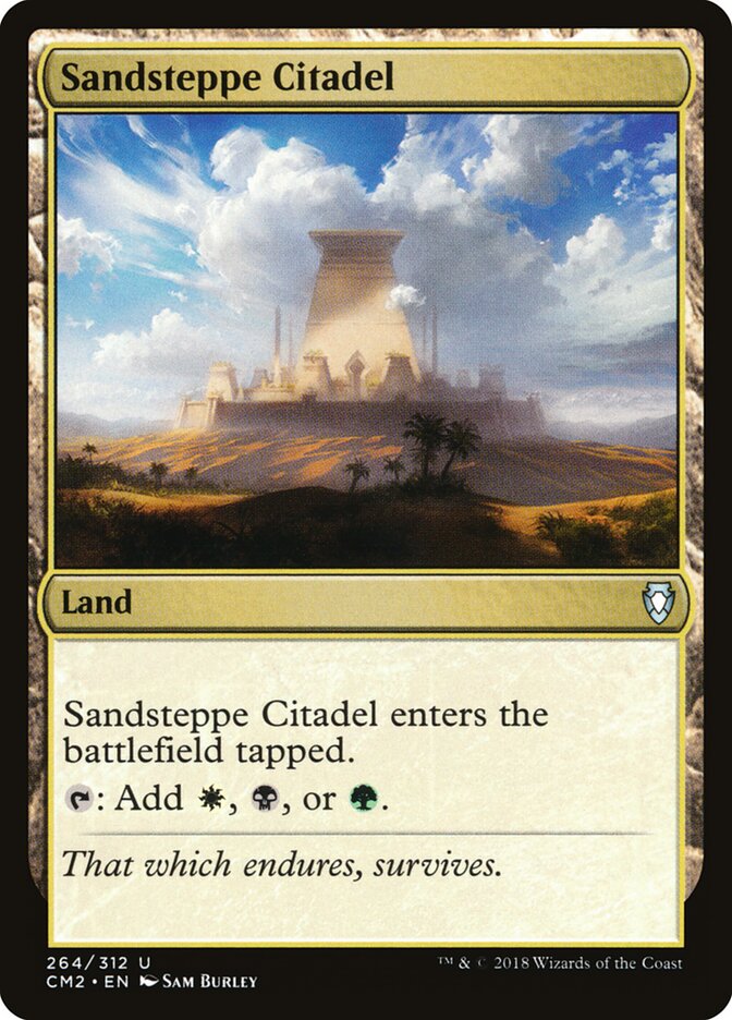 Sandsteppe Citadel (264) - Commander Anthology Volume II (CM2)