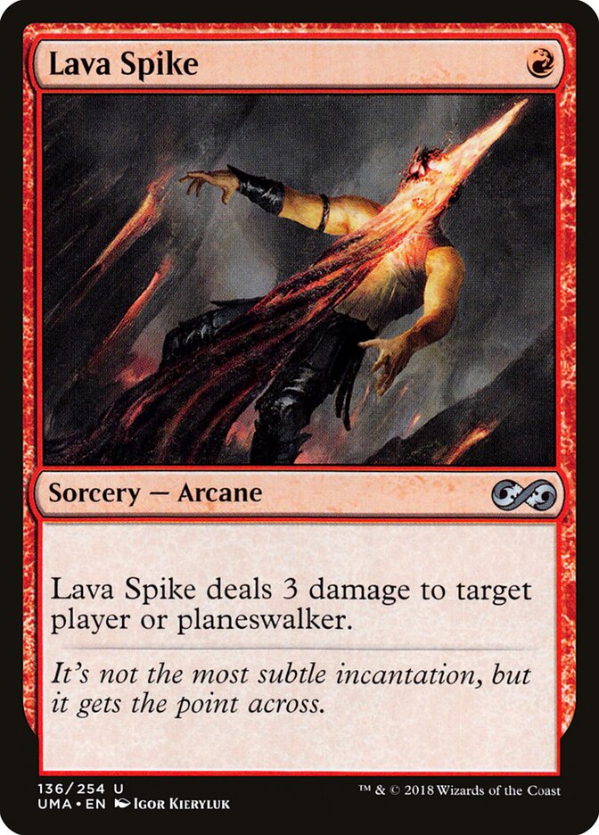 Lava Spike (136) - Ultimate Masters (UMA)