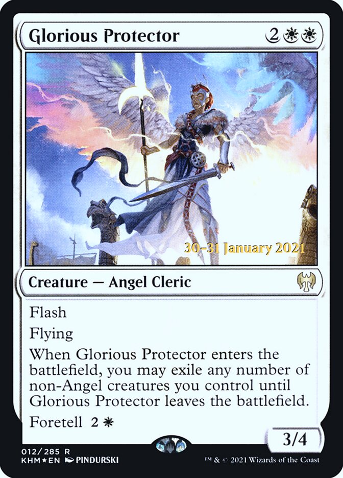 Glorious Protector (12s) - Kaldheim Promos (PKHM)