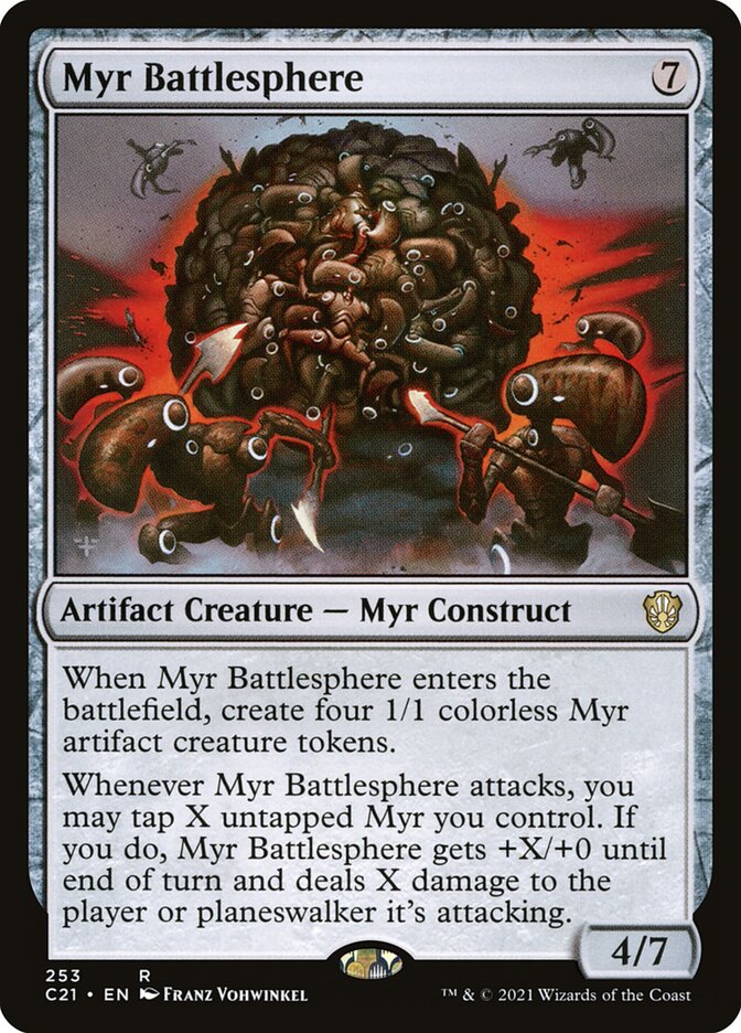 Myr Battlesphere (253) - Commander 2021 (C21)