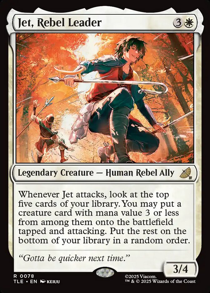 Jet, Rebel Leader (78) - Avatar: The Last Airbender Eternal (TLE)