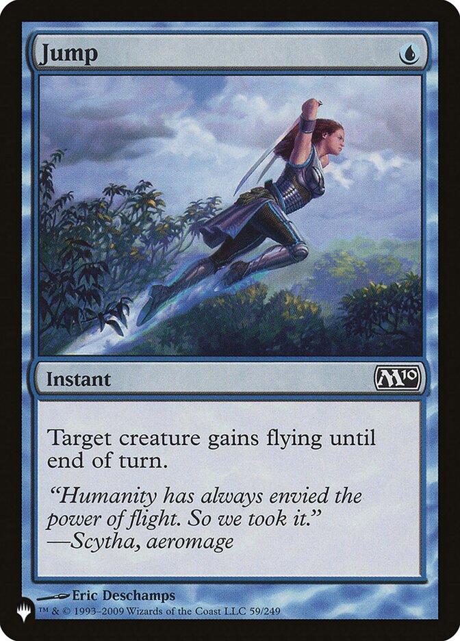 Jump (M10-59) - The List (PLST)