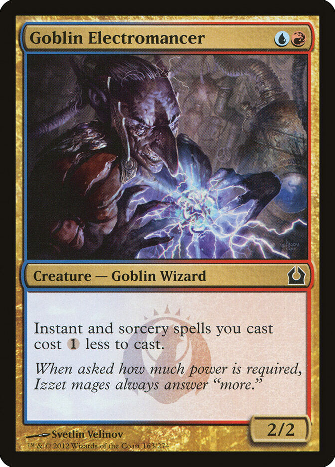 Goblin Electromancer (163) - Return to Ravnica (RTR)