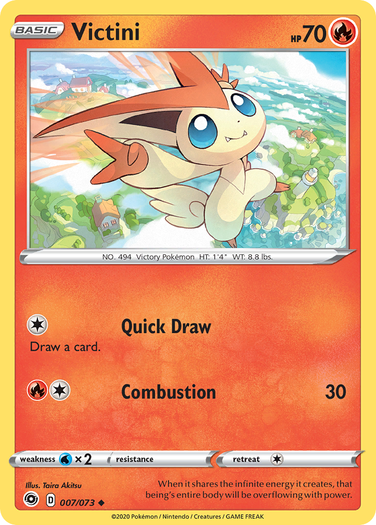 Victini (7/73) - Champion's Path (CPA)