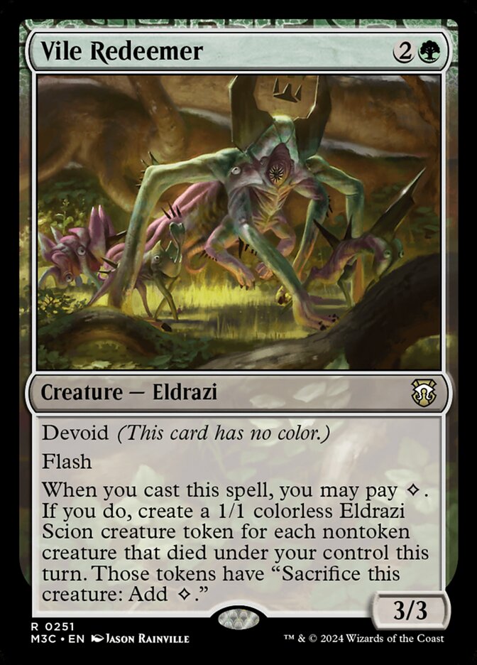 Vile Redeemer (251) - Modern Horizons 3 Commander (M3C)