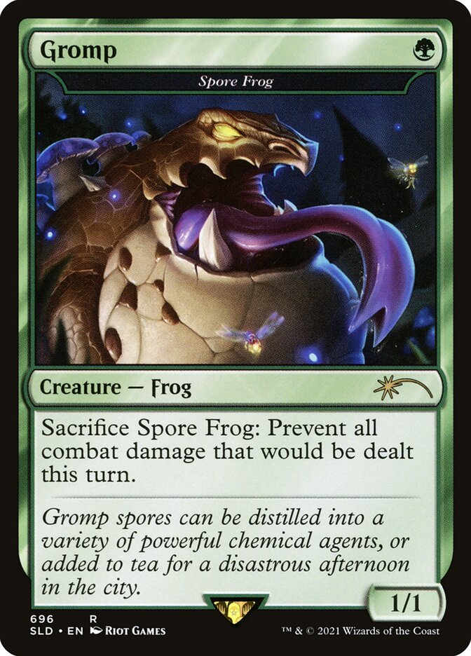 Gromp - Spore Frog (696) - Secret Lair Drop (SLD)