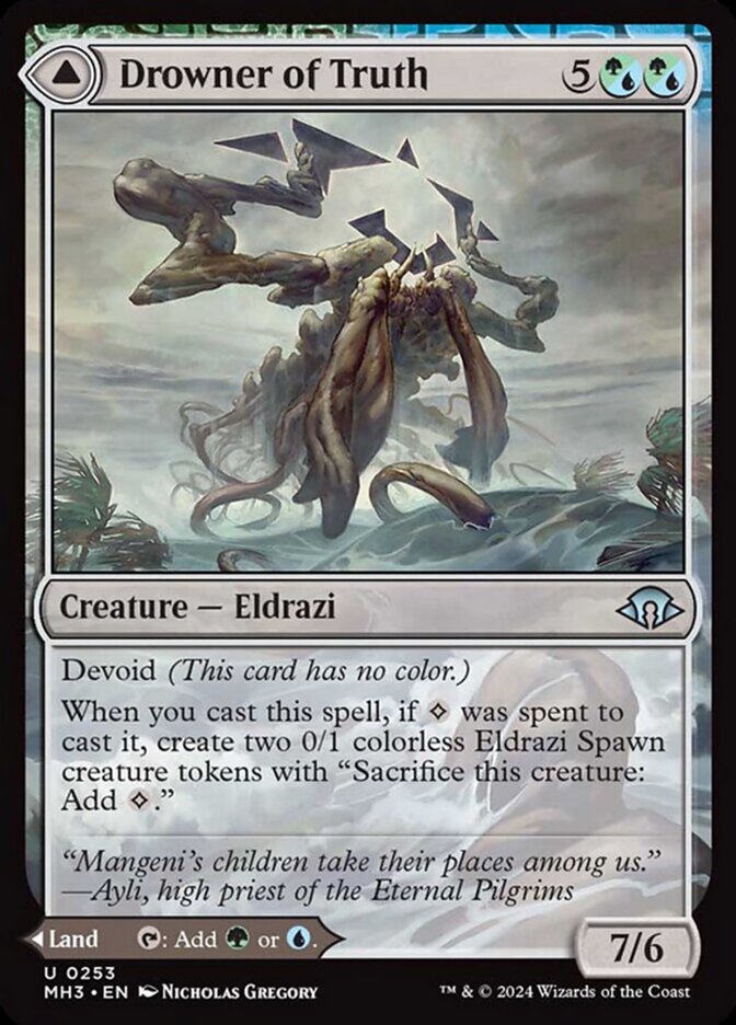 Drowner of Truth // Drowned Jungle - Modern Horizons 3 (MH3)