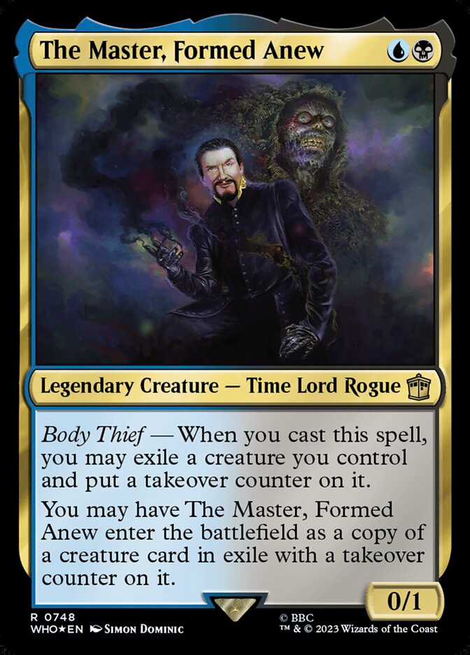 The Master, Formed Anew (748) - Doctor Who (WHO)