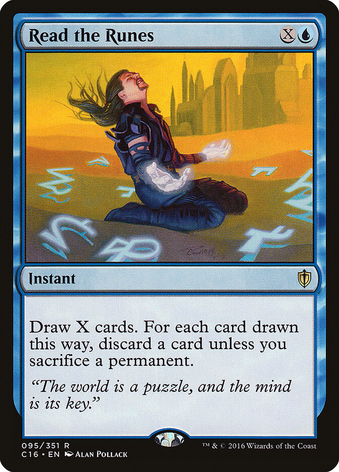 Read the Runes (95) - Commander 2016 (C16)