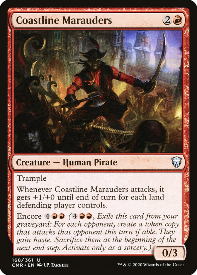 Coastline Marauders (168) - Commander Legends (CMR)