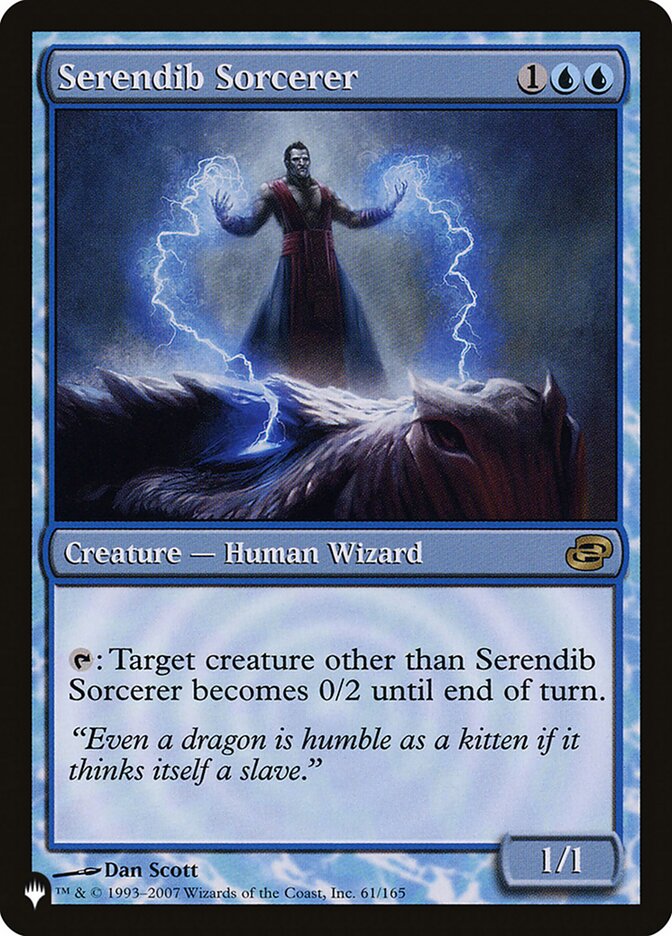 Serendib Sorcerer (PLC-61) - The List (PLST)