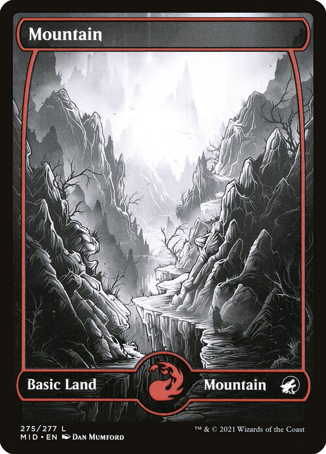 Mountain (275) - Innistrad: Midnight Hunt (MID)