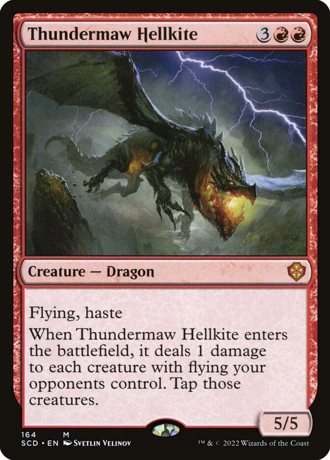 Thundermaw Hellkite (164) - Starter Commander Decks (SCD)