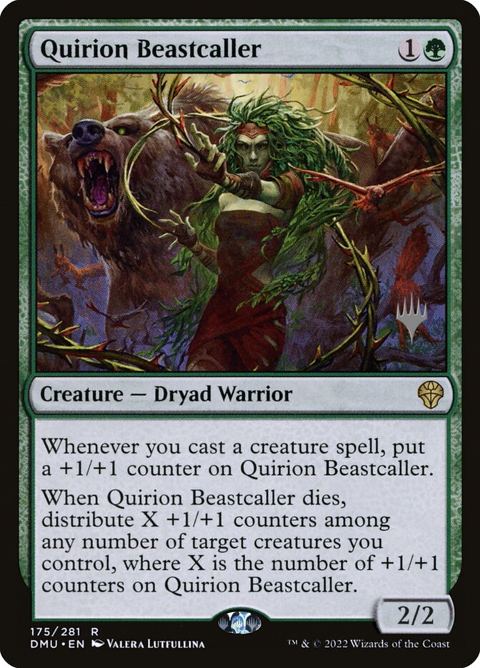 Quirion Beastcaller (175p) - Dominaria United Promos (PDMU)