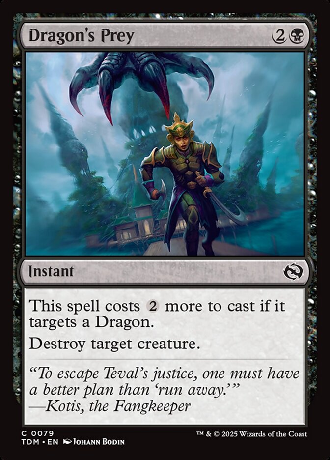 Dragon's Prey (79) - Tarkir: Dragonstorm (TDM)