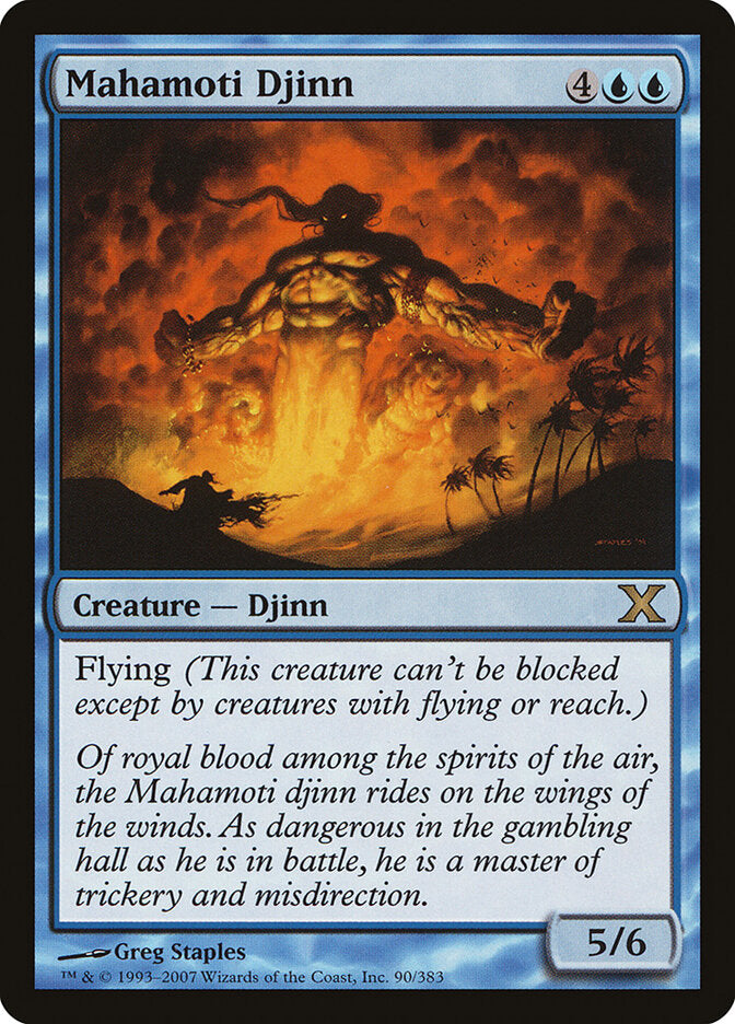 Mahamoti Djinn (90) - Tenth Edition (10E)
