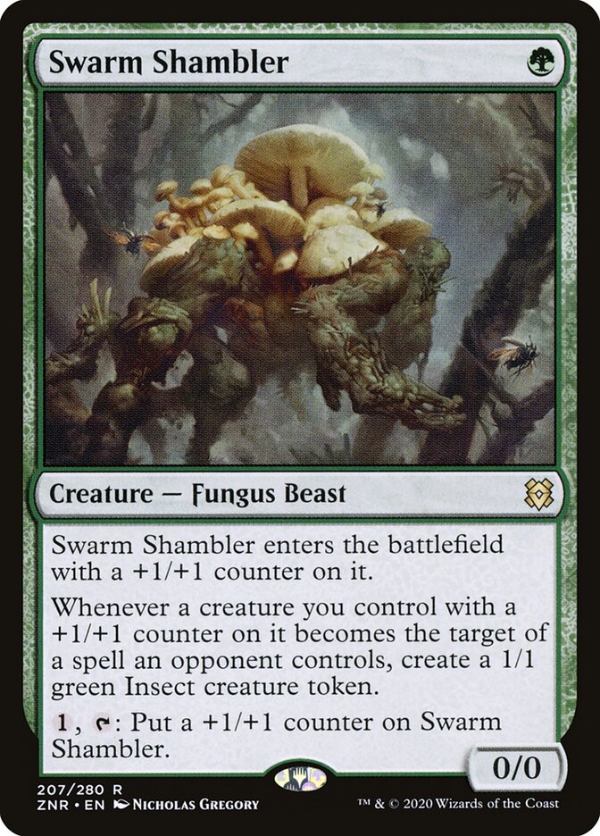 Swarm Shambler (207) - Zendikar Rising (ZNR)